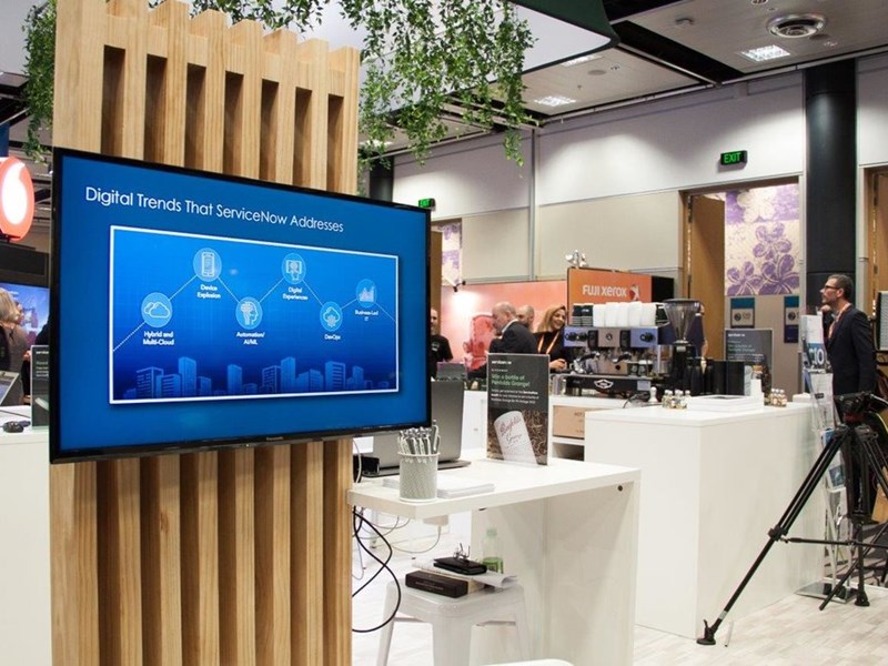 Servicenow Exhibition Stand