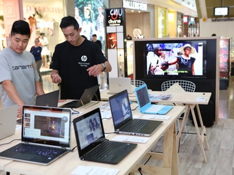 HP Mall Activation