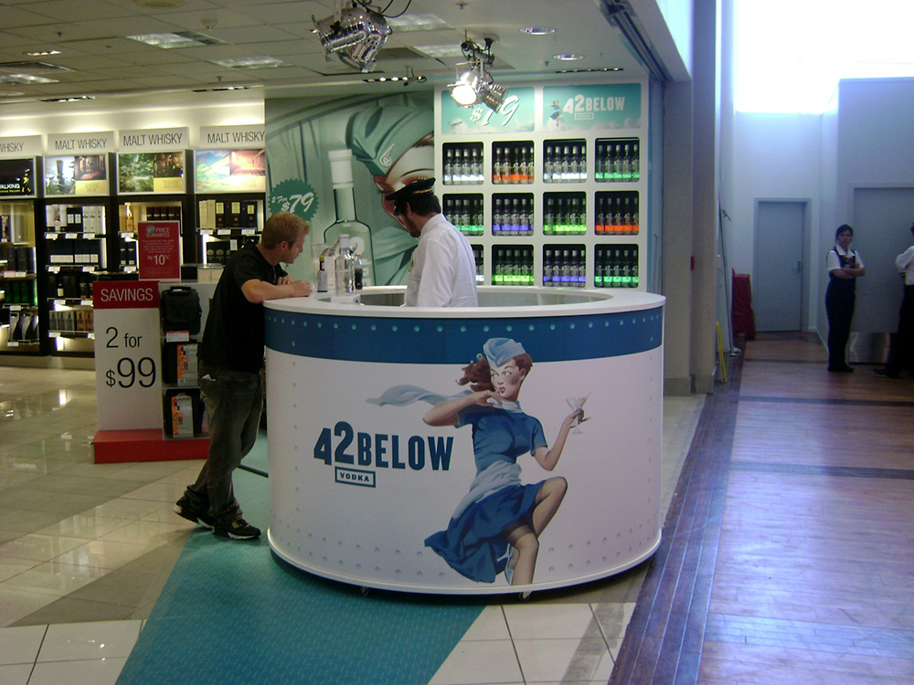 Custom branded Counter