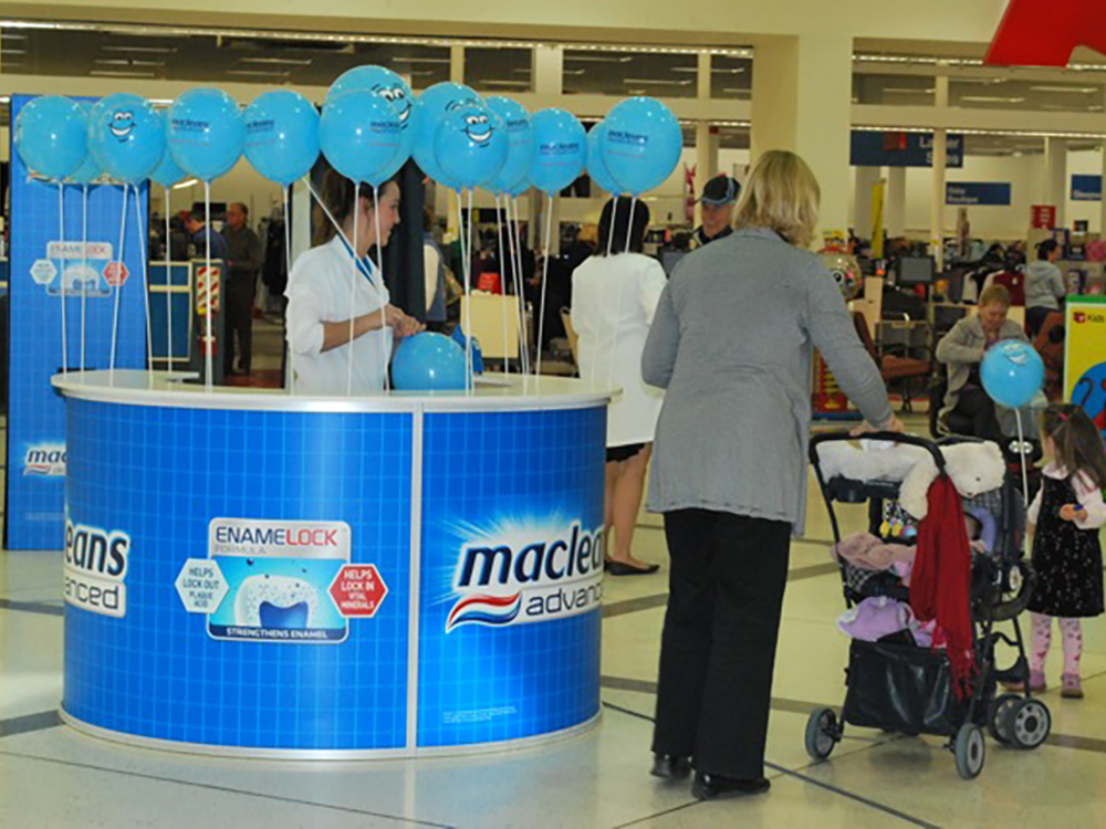 Custom Demonstration Tables & Counters