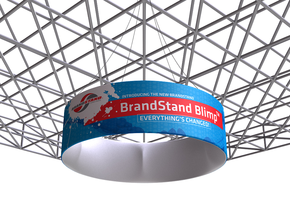 showstopping, eye-catching hanging banners For Exhibitions & Events