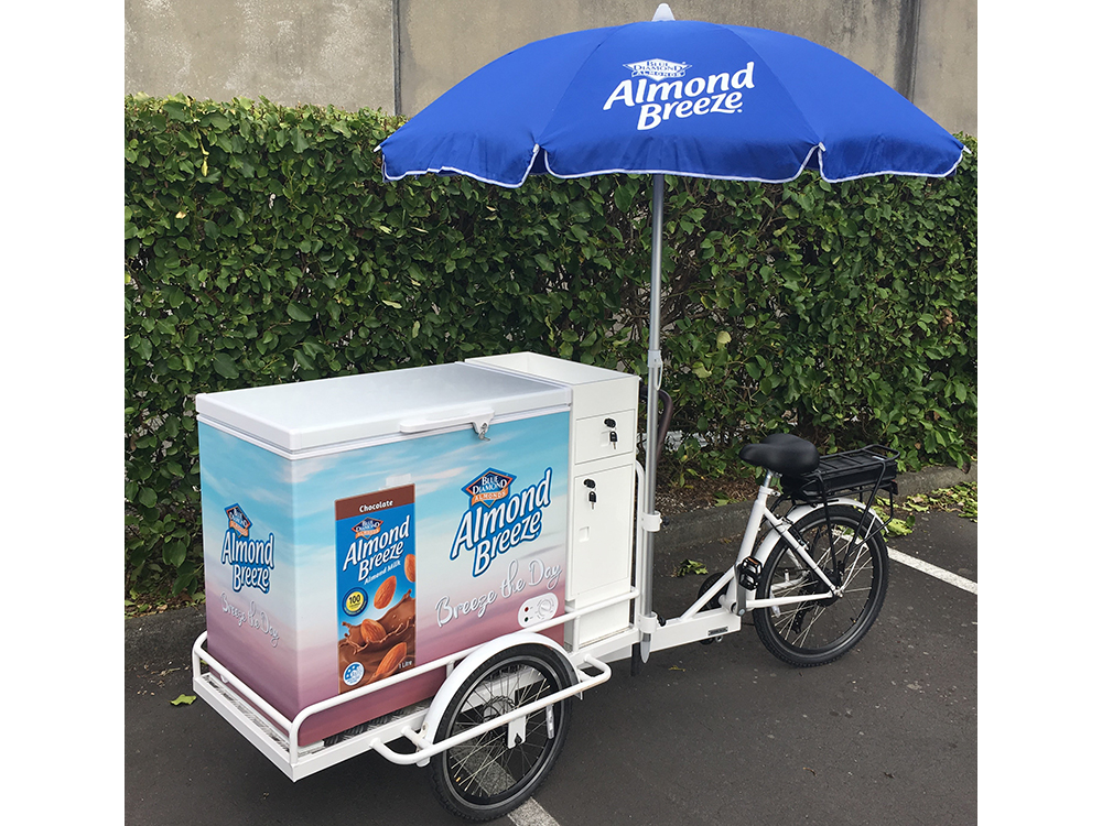 branded vendor bikes and trikes gets your brand mobile