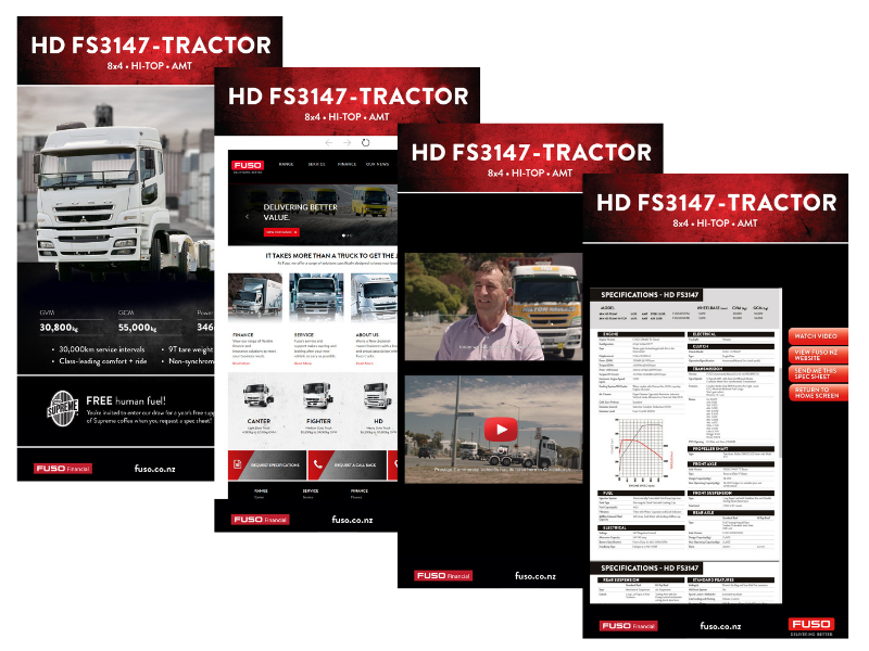 Digital floor standing Interactive Screens developed for Fonterra