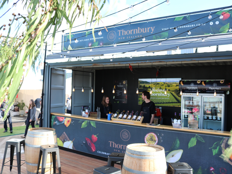 Villa Maria  |  Container Conversion for Music Events