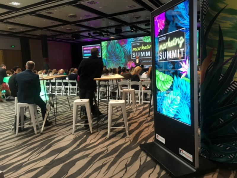 Marketing Summit Interactive Digital Kiosk