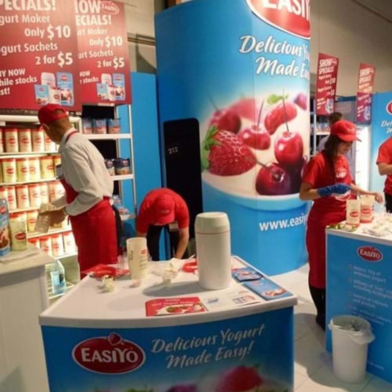 Sampling Mallstand Sampling & Product Demonstration Gallery | Branded Tables & Portable ...